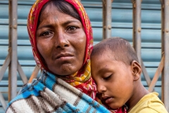 Indian Woman with Boy